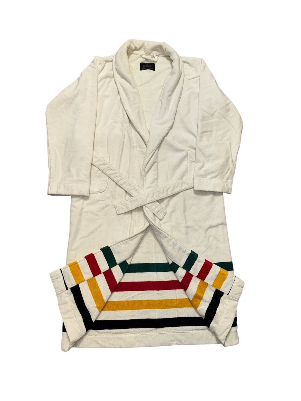Rare Pendleton Robe, HBC Stripes Aesthetic